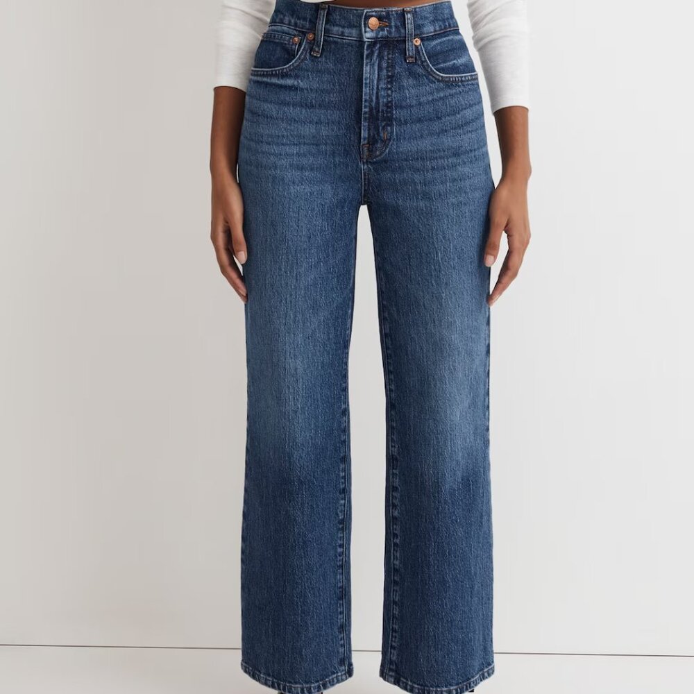 Madewell The Perfect Vintage Wide Leg Jeans in Hillson
